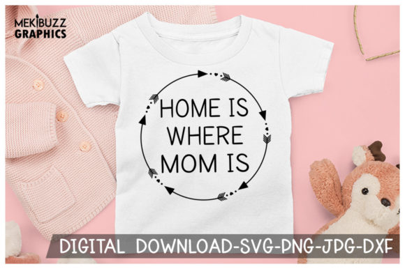 Floral Home is Where Mom is SVG Review