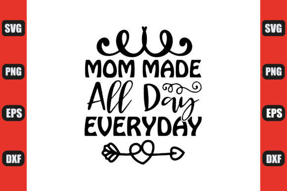 Football SVG Design: Mom Made All Day Review