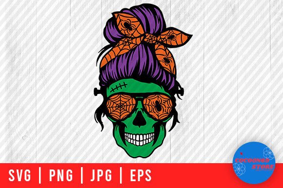 Halloween Mom Skull Momster Svg: An Embroidery Review