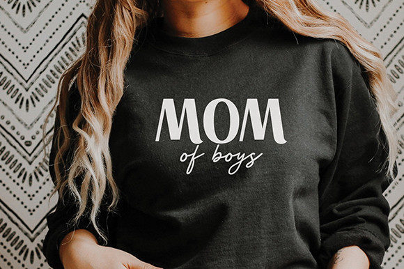 Mom of Boys SVG Cut File: An Embroidery Review